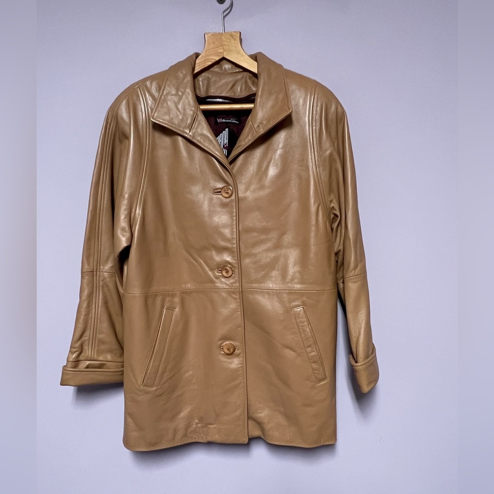 VINTAGE Leather USA Jacket THINSULATE Tibor COAT